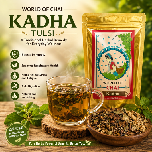 Kadha Tulsi, Kalimirch, Dalchini & Ginger