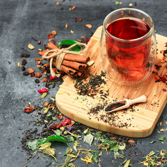 Masala Green Tea with Turmeric and Tulsi