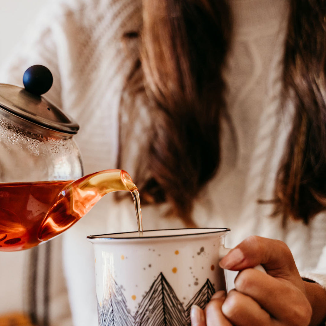 Kadha with oolong and Star Anise