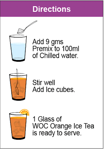 Orange Iced Tea (Instant Mix)