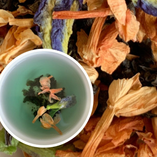 Butterfly Pea flower Tea - Blue Tea, Green Tea with Jasmine