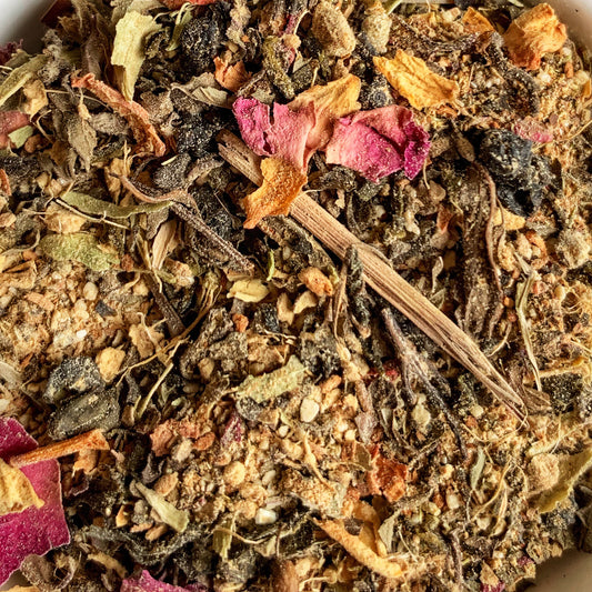 Masala Green Tea with Turmeric and Tulsi