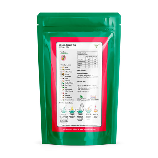 Strong Assam Tea - Add unlimited spices and herbs