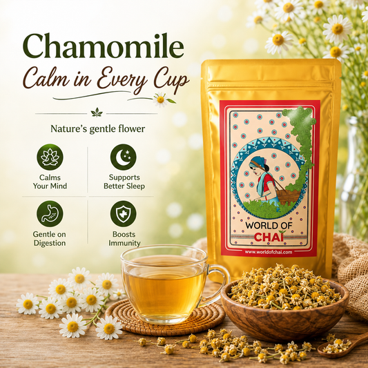 Pure Chamomile Herbal Tea
