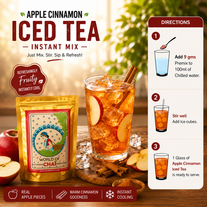 Apple cinnamon  Iced Instant Mix