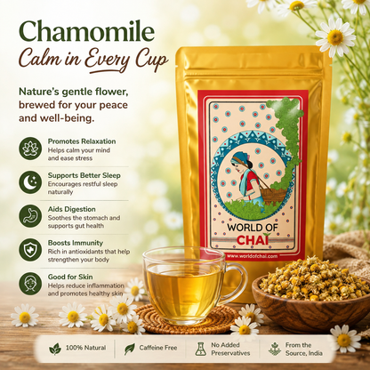 Pure Chamomile Herbal Tea
