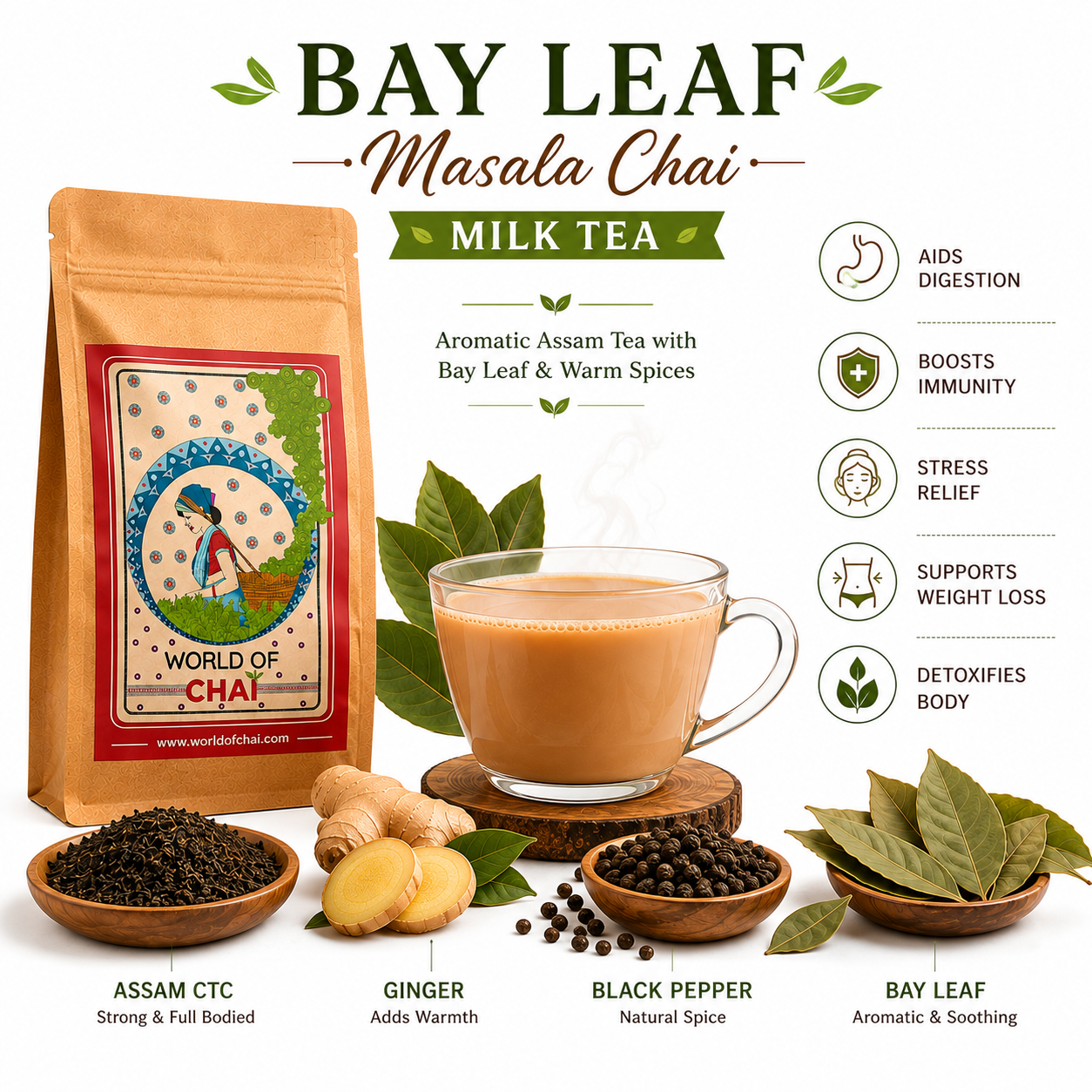 Bay Leaf Premium Masala Chai