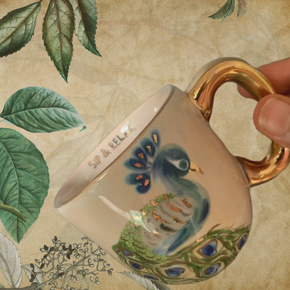 Handmade Tea with handcrafted Tea Cups