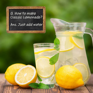 Classic Lemonade Instant Mix (No Tea, no caffeine )