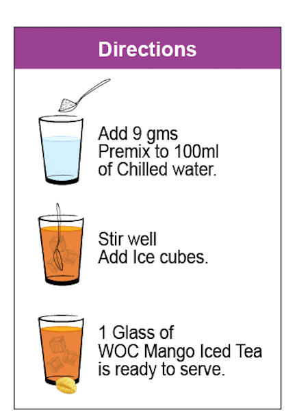 Mango Iced Tea Instant Mix