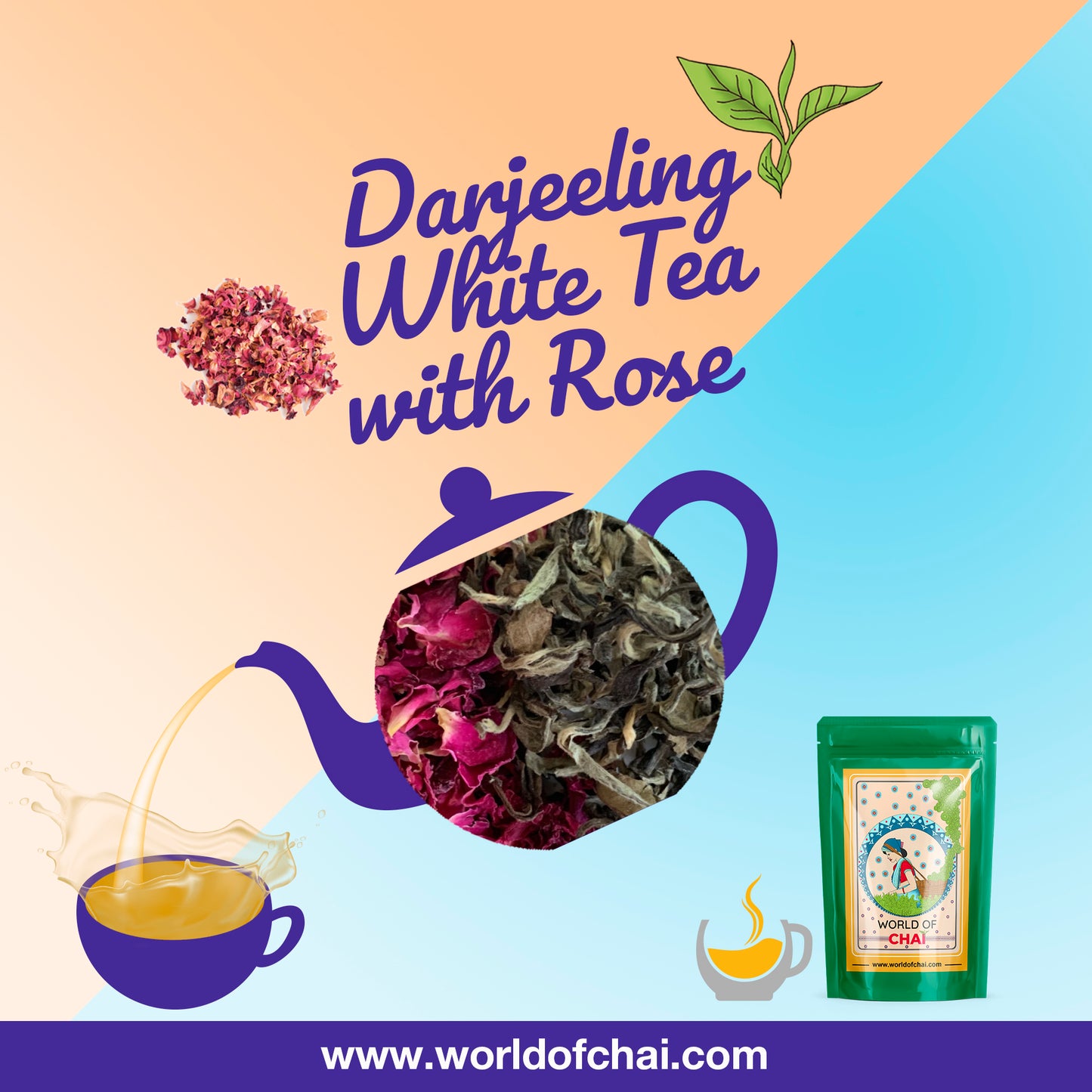 White Tea with Rose
