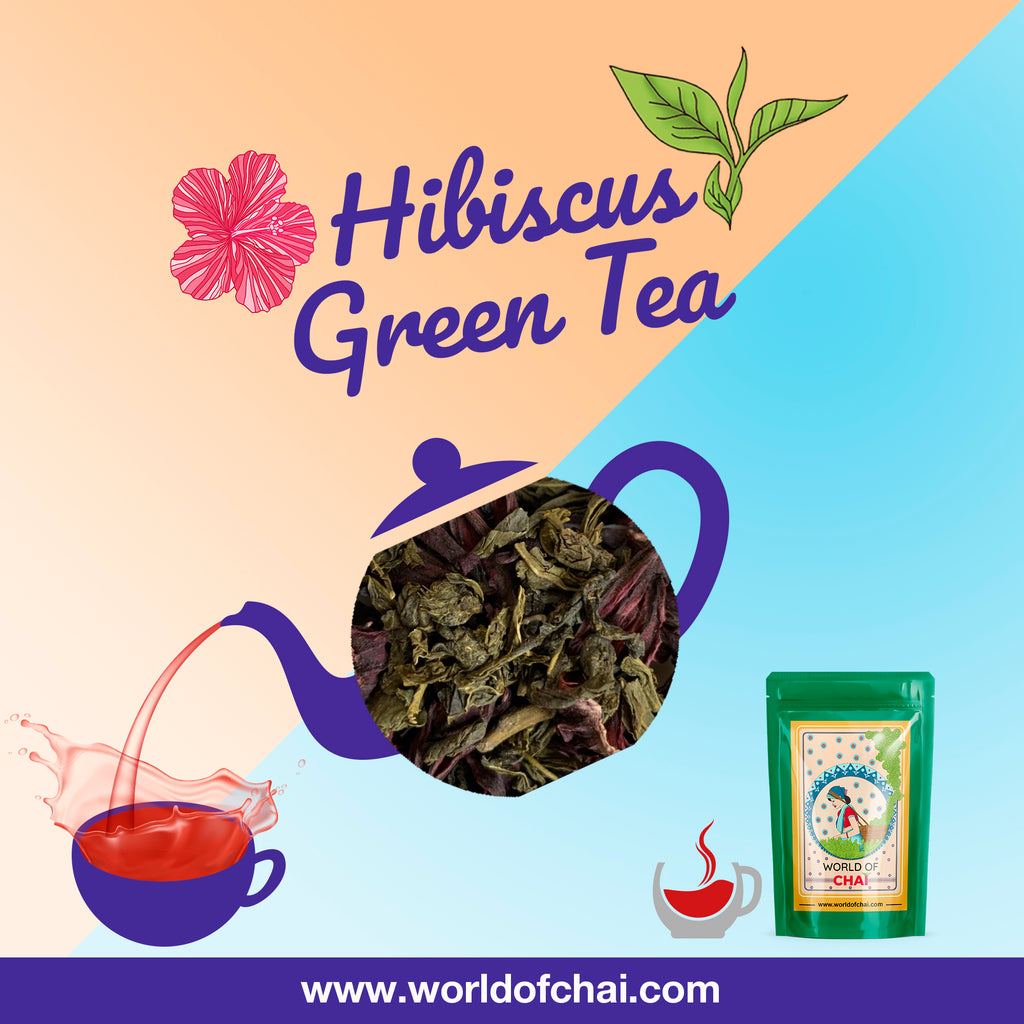 Hibiscus Green Tea